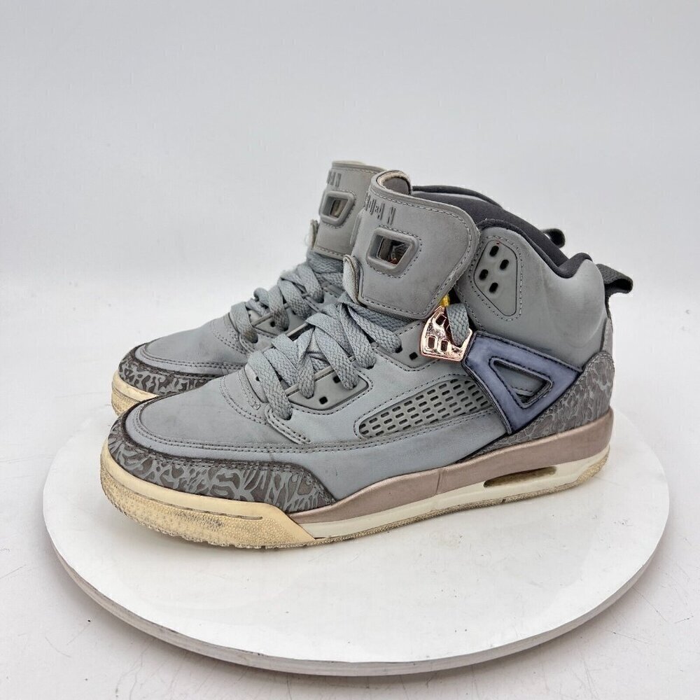 Nike Air Jordan Spizike Youth Size US 5.5 Women 7 535712-018 Wolf Grey Shoes